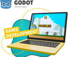 Godot.  Основа создания легендарных игр - КИБЕРшкола программирования для детей, компьютерные курсы для школьников, начинающих и подростков - KIBERone г. Арамиль