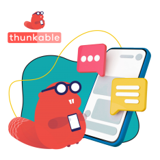 Разработка мобильных приложений в Thunkable. Начало - КИБЕРшкола программирования для детей, компьютерные курсы для школьников, начинающих и подростков - KIBERone г. Арамиль