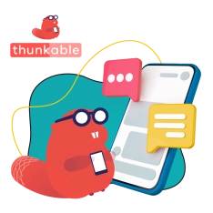 Разработка мобильных приложений в Thunkable - КИБЕРшкола программирования для детей, компьютерные курсы для школьников, начинающих и подростков - KIBERone г. Арамиль