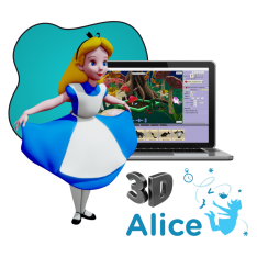 Alice 3d - КИБЕРшкола программирования для детей, компьютерные курсы для школьников, начинающих и подростков - KIBERone г. Арамиль