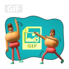 Gif-анимация - КИБЕРшкола программирования для детей, компьютерные курсы для школьников, начинающих и подростков - KIBERone г. Арамиль