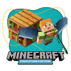 Minecraft Education - КИБЕРшкола программирования для детей, компьютерные курсы для школьников, начинающих и подростков - KIBERone г. Арамиль