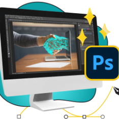 Волшебный Photoshop - КИБЕРшкола программирования для детей, компьютерные курсы для школьников, начинающих и подростков - KIBERone г. Арамиль