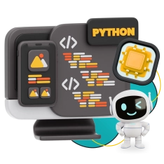 Мой первый сайт с мозгами: Python + AI - КИБЕРшкола программирования для детей, компьютерные курсы для школьников, начинающих и подростков - KIBERone г. Арамиль