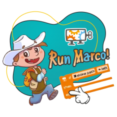 Run Marco - КИБЕРшкола программирования для детей, компьютерные курсы для школьников, начинающих и подростков - KIBERone г. Арамиль