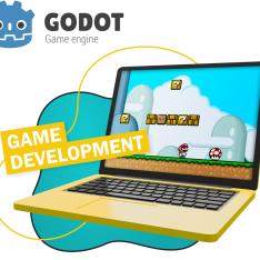 Godot.  Основа создания легендарных игр - КИБЕРшкола программирования для детей, компьютерные курсы для школьников, начинающих и подростков - KIBERone г. Арамиль