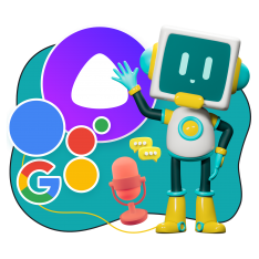 Голосовой помощник Алиса - КИБЕРшкола программирования для детей, компьютерные курсы для школьников, начинающих и подростков - KIBERone г. Арамиль