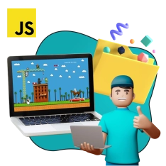 JavaScript + AI. Проектное обучение + геймификация + AI-помощники - КИБЕРшкола программирования для детей, компьютерные курсы для школьников, начинающих и подростков - KIBERone г. Арамиль